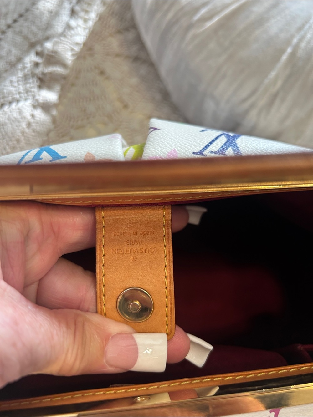 Louis Vuitton Murakami Judy GM with matching wallet. - Picture 11 of 17